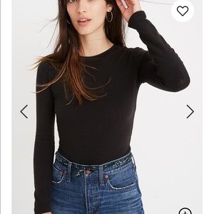 Gently used Madewell Grey Bodysuit 🖤